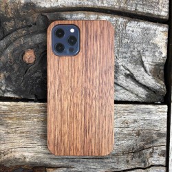 Cover IPhone 12 personalizzabile in legno di noce