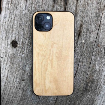 cover in legno iphone 13 cover personalizzabile acero