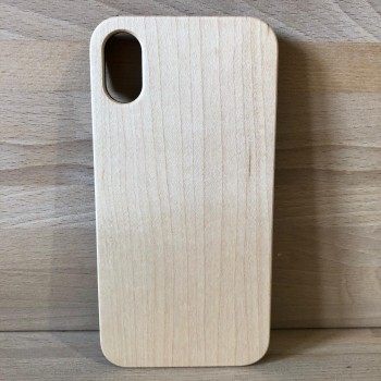 Cover in Legno Iphone X-XS personalizzabile con foto incisione