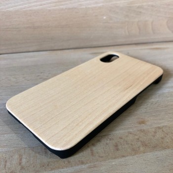 Cover in Legno Iphone X-XS personalizzabile con foto incisione