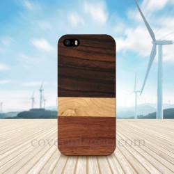 Cover in Legno Iphone 5 - SE personalizzabile con foto incisione