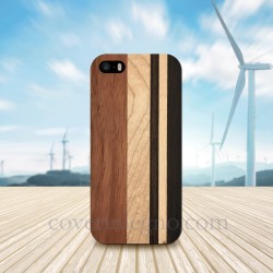 Cover in Legno Iphone 5 - SE personalizzabile con foto incisione