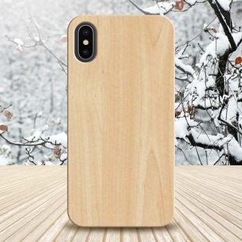 Cover in Legno Iphone X-XS personalizzabile con foto incisione