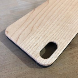 Cover in Legno Iphone XS MAX personalizzabile con foto incisione