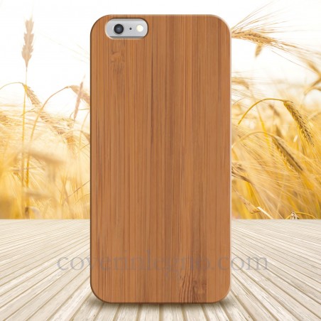 Cover in Legno Iphone 6 plus personalizzabile con foto incisione