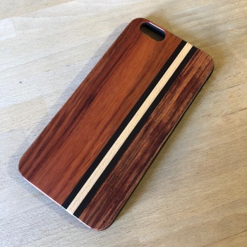 Cover in Legno Iphone 6 plus personalizzabile con foto incisione